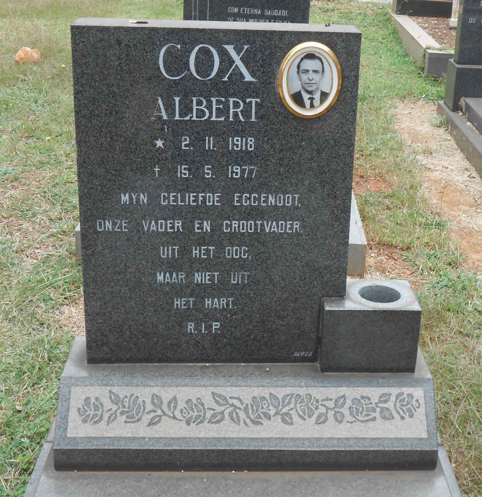 COX Albert 1918-1977