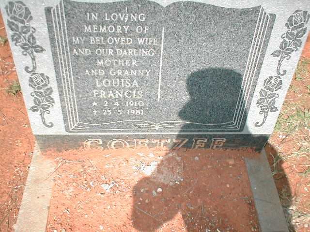 COETZEE Louisa Francis 1910-1981