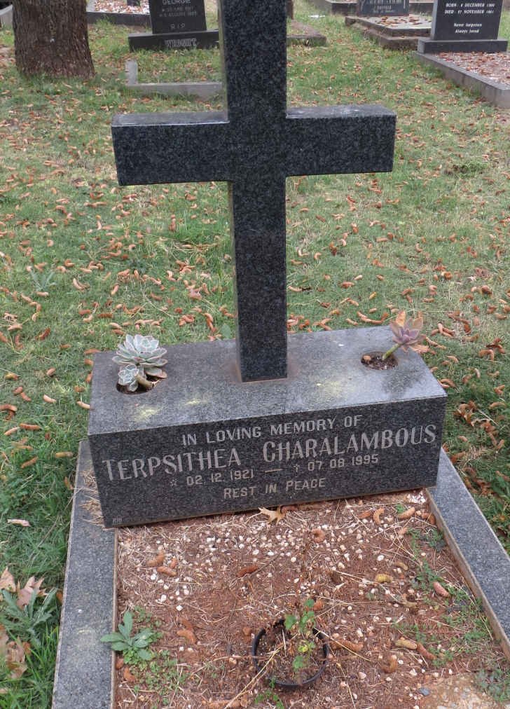 CHARALAMBOUS Terpsithea 1921-1995