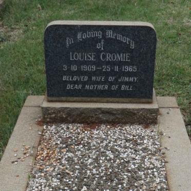 CROMIE Louise 1909-1965