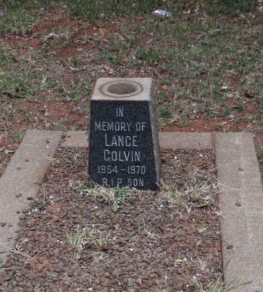 COLVIN Lance 1954-1970