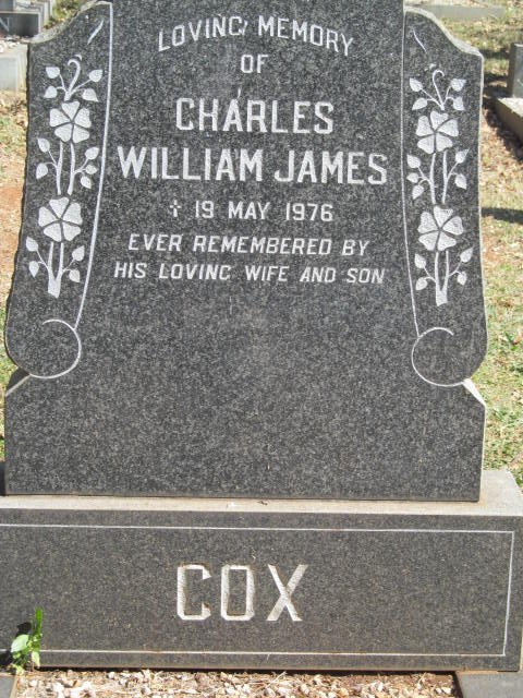 COX Charles William James -1976