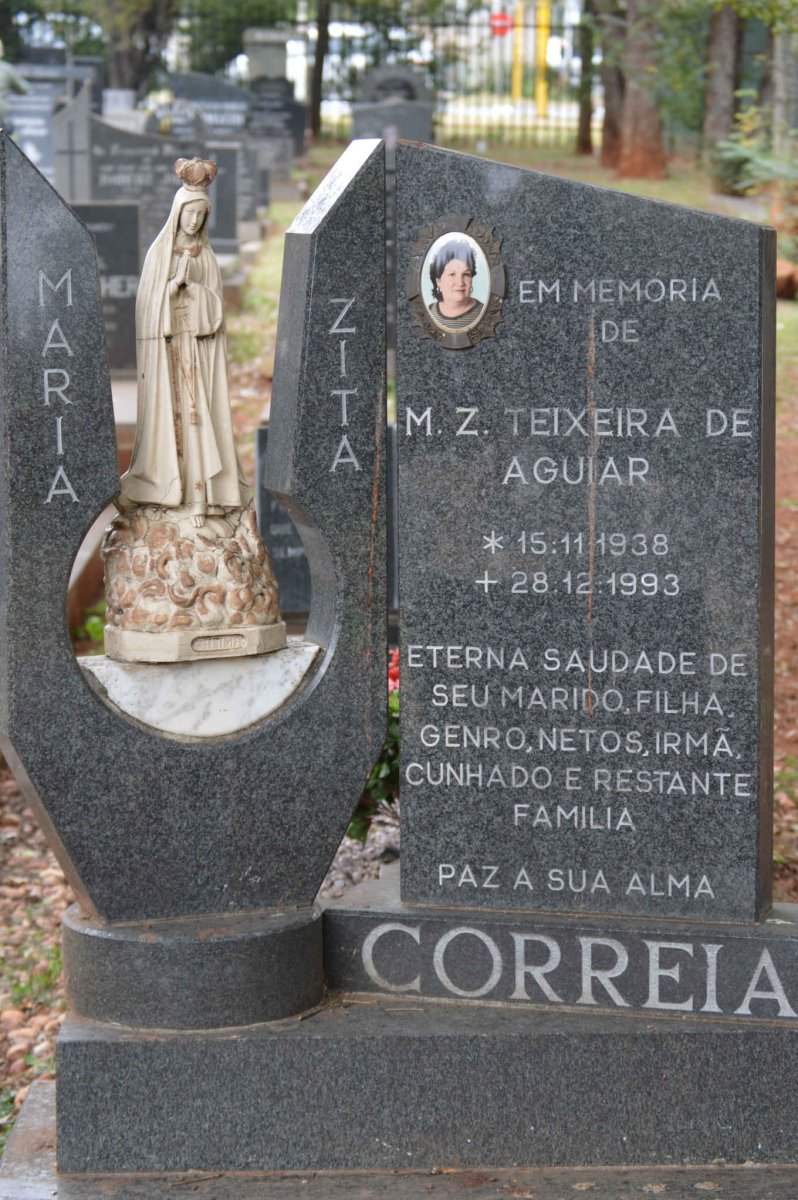 CORREIA Maria Zita nee TEIXEIRA DE AGUIAR 1938-1993