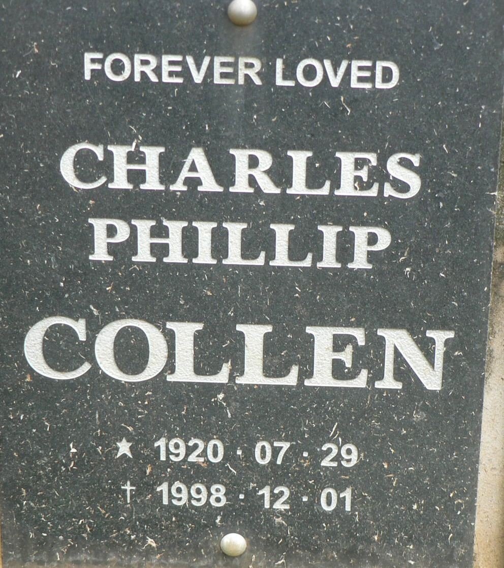 COLLEN Charles Phillip 1920-1998