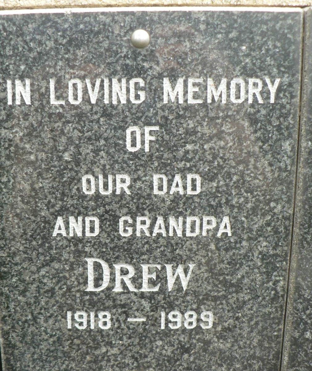 DREW Anthony 1918-1989