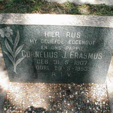 ERASMUS Cornelius J. 1907-1953