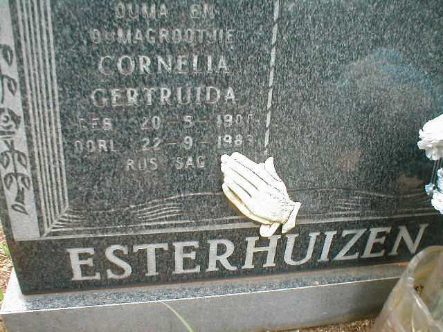 ESTERHUIZEN Cornelia Gertruida 1900-1983