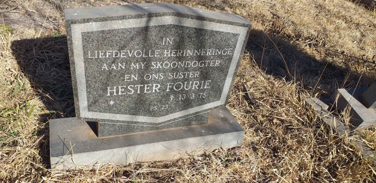 FOURIE Hester -1975