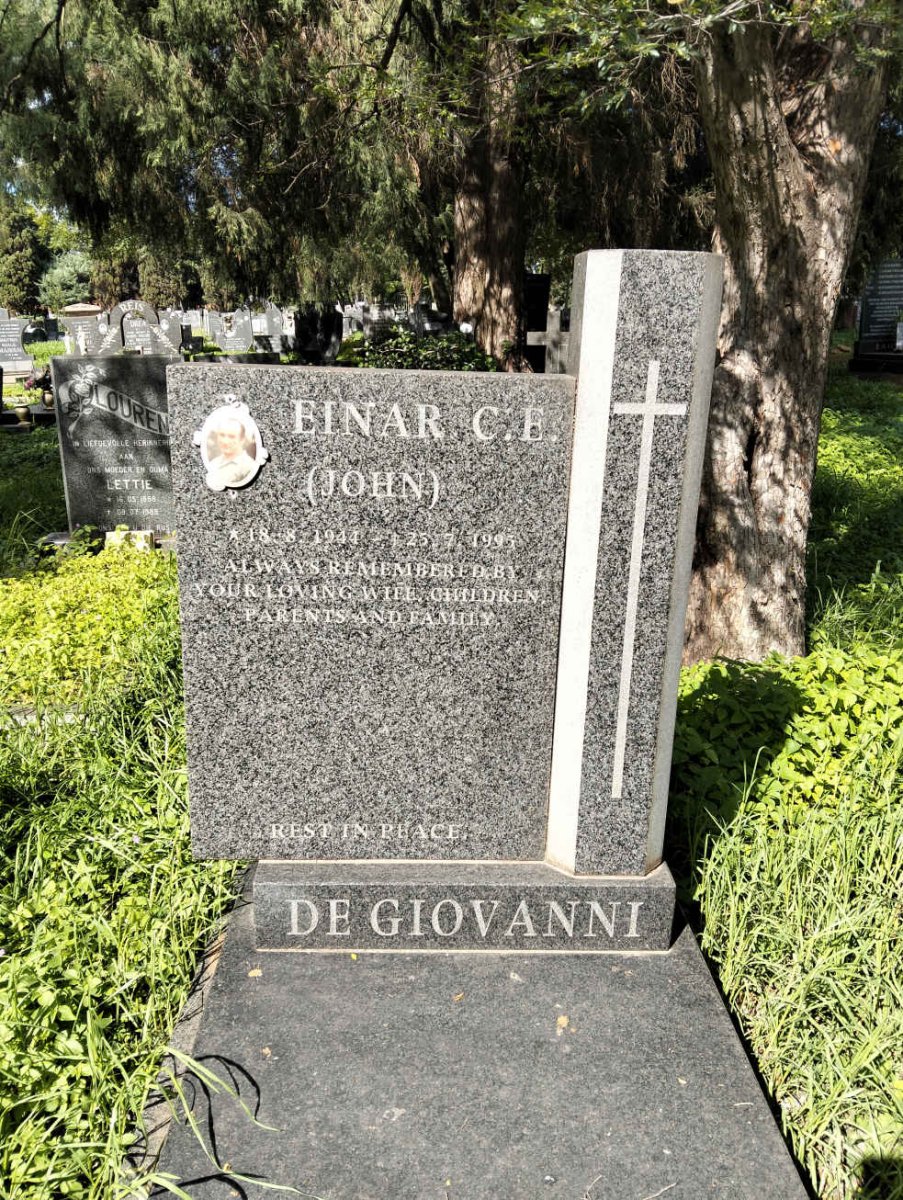 GIOVANNI Einar C E., de 1944-1995