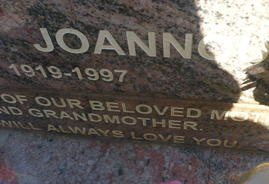 GIAGIA Fotini Joannou 1919-1997