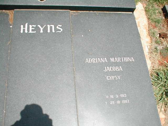 HEYNS Johan David 1910-1986 & Adriana Marthina Jacoba 1913-1987 _2