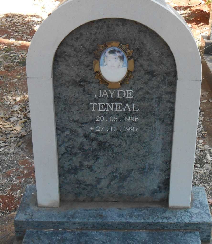 HILL Jayde Teneal 1996-1997