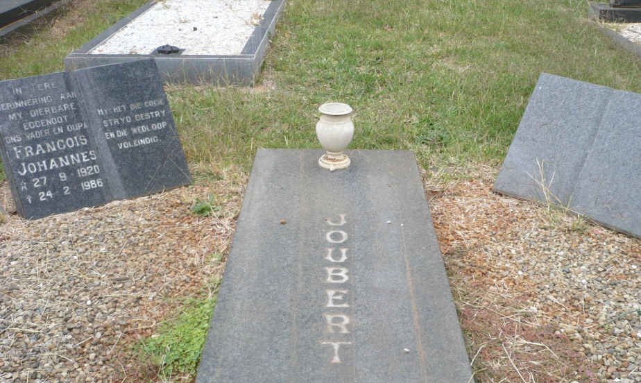 JOUBERT Francois Johannes 1920-1986 _1