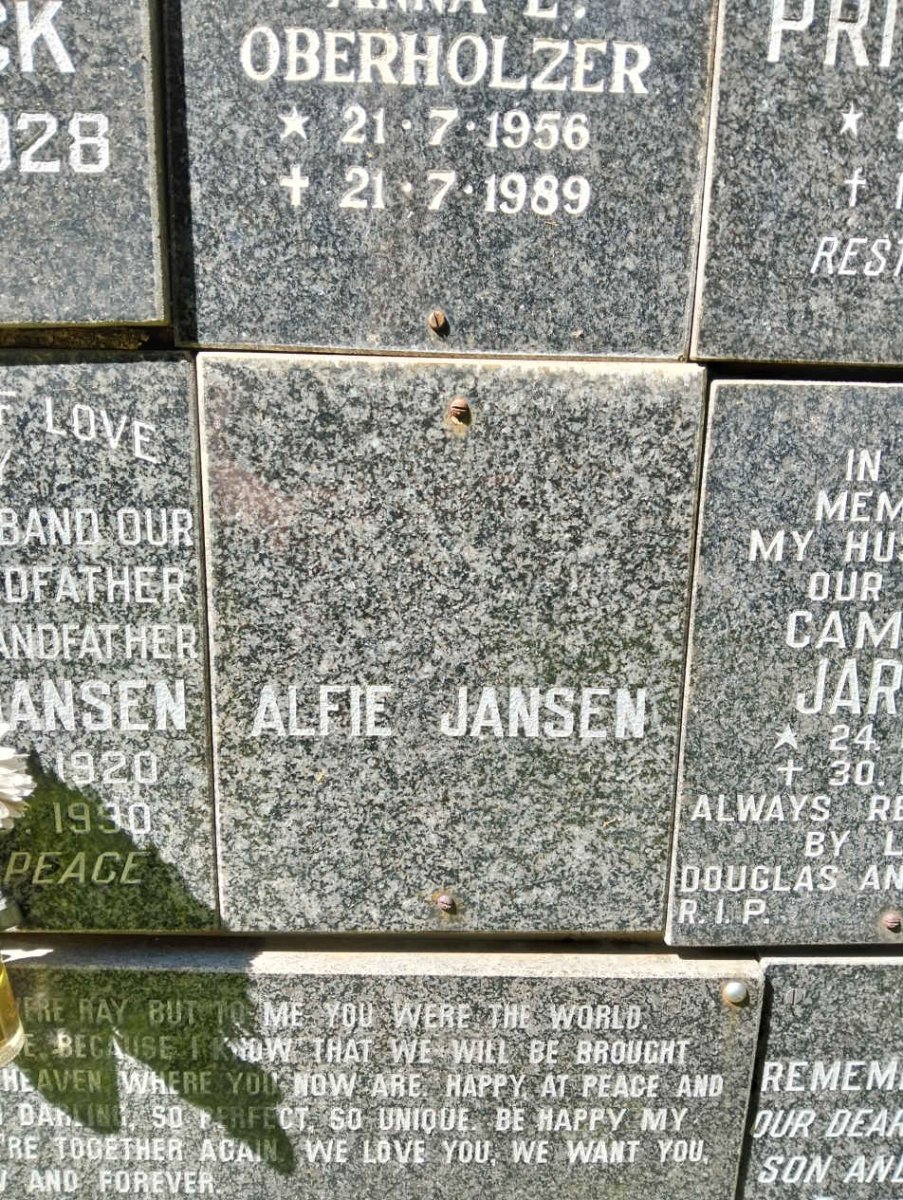JANSEN Alfie 