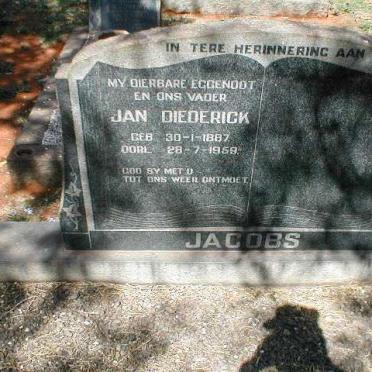 JACOBS Jan Diederick 1887-1958