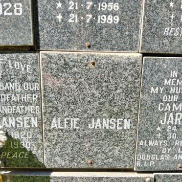 JANSEN Alfie 