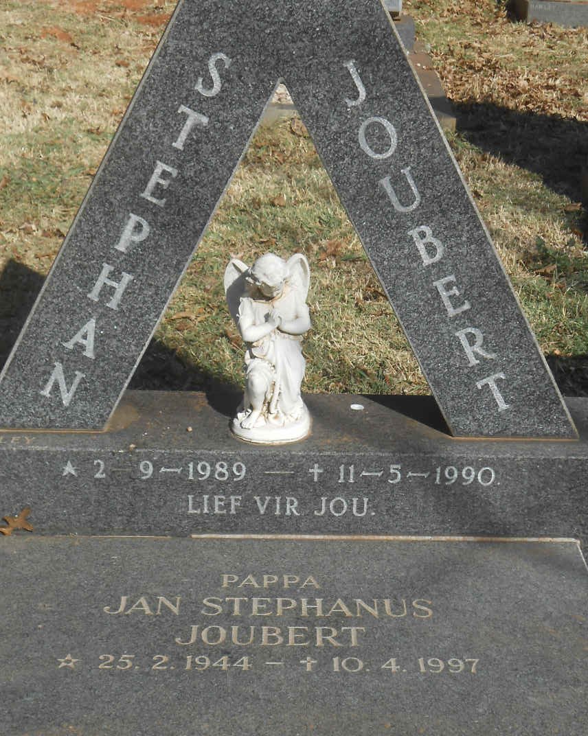 JOUBERT Jan Stephanus 1944-1997 :: JOUBERT Stephan 1989-1990