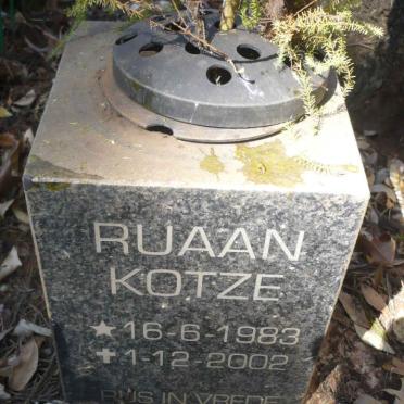KOTZE Ruaan 1983-2002