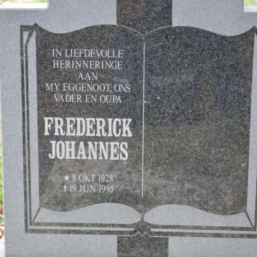 MULLER Frederick Johannes 1928-1995
