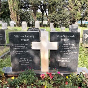 MULLER William Anthony 1918-1967 & Eileen Suzannah RYAN 1920-2013 :: ? Valerie Anne :: RYAN George :: RYAN Daniela Jacoba 1918-2017