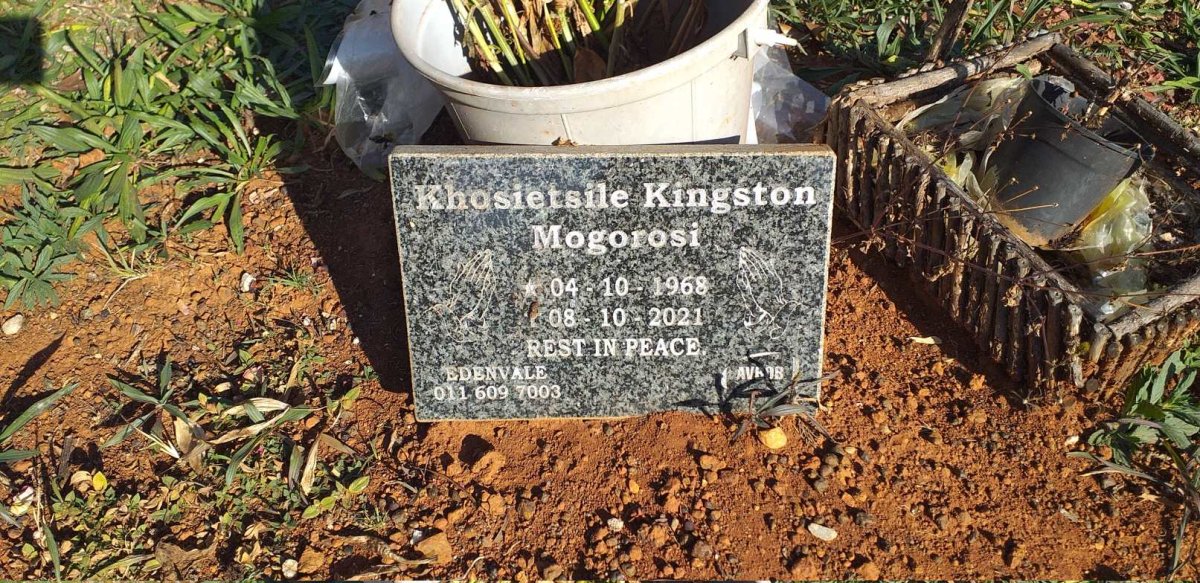 MOGOROSI Khosietsile Kingston 1968-2021