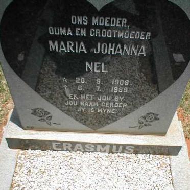 NEL Maria Johanna 1908-1989