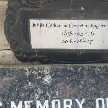 NOLAN Luitjie Catharina Cornelia Magrietha 1938-2018
