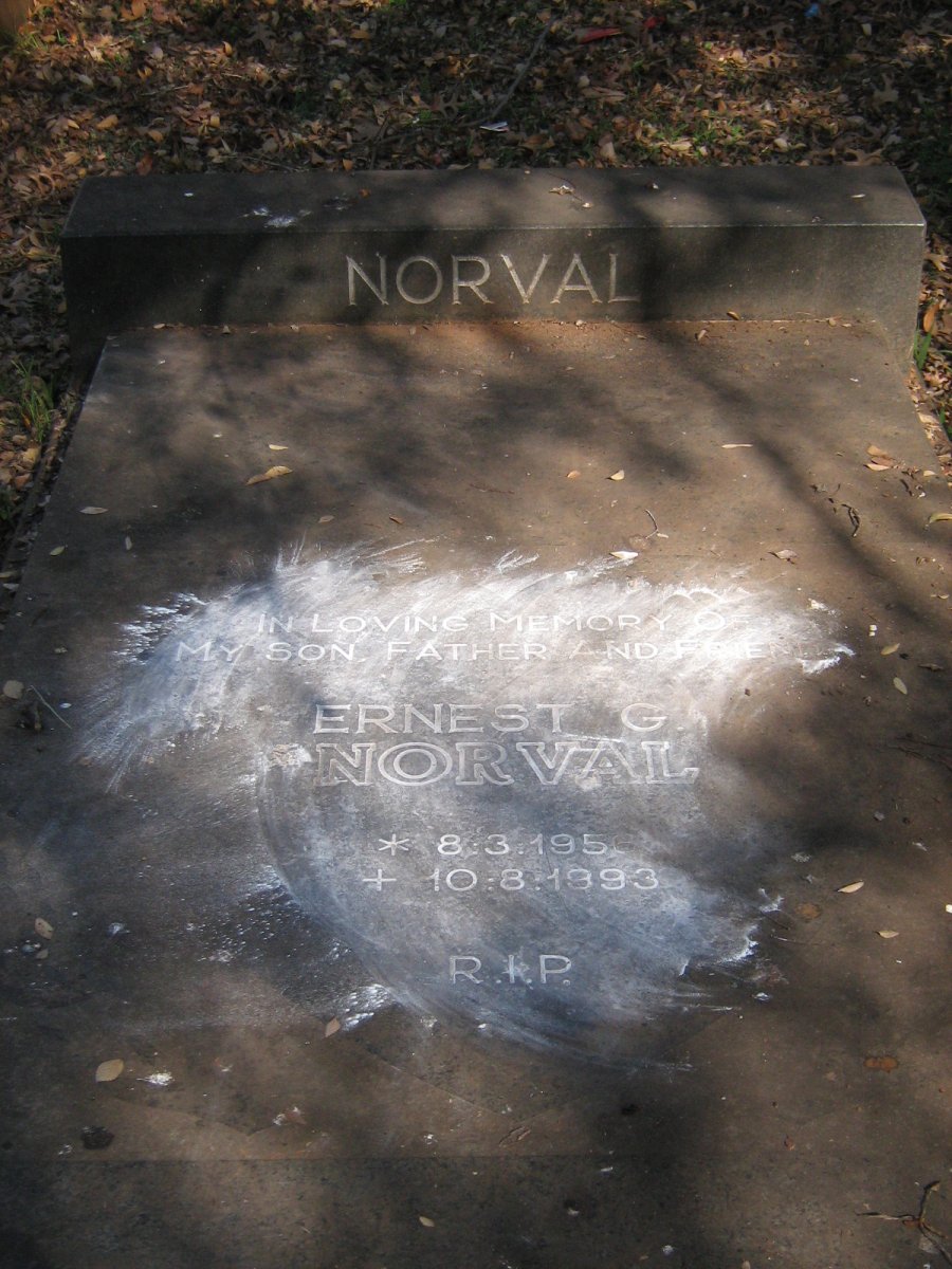 NORVAL Ernest G. 1956-1993