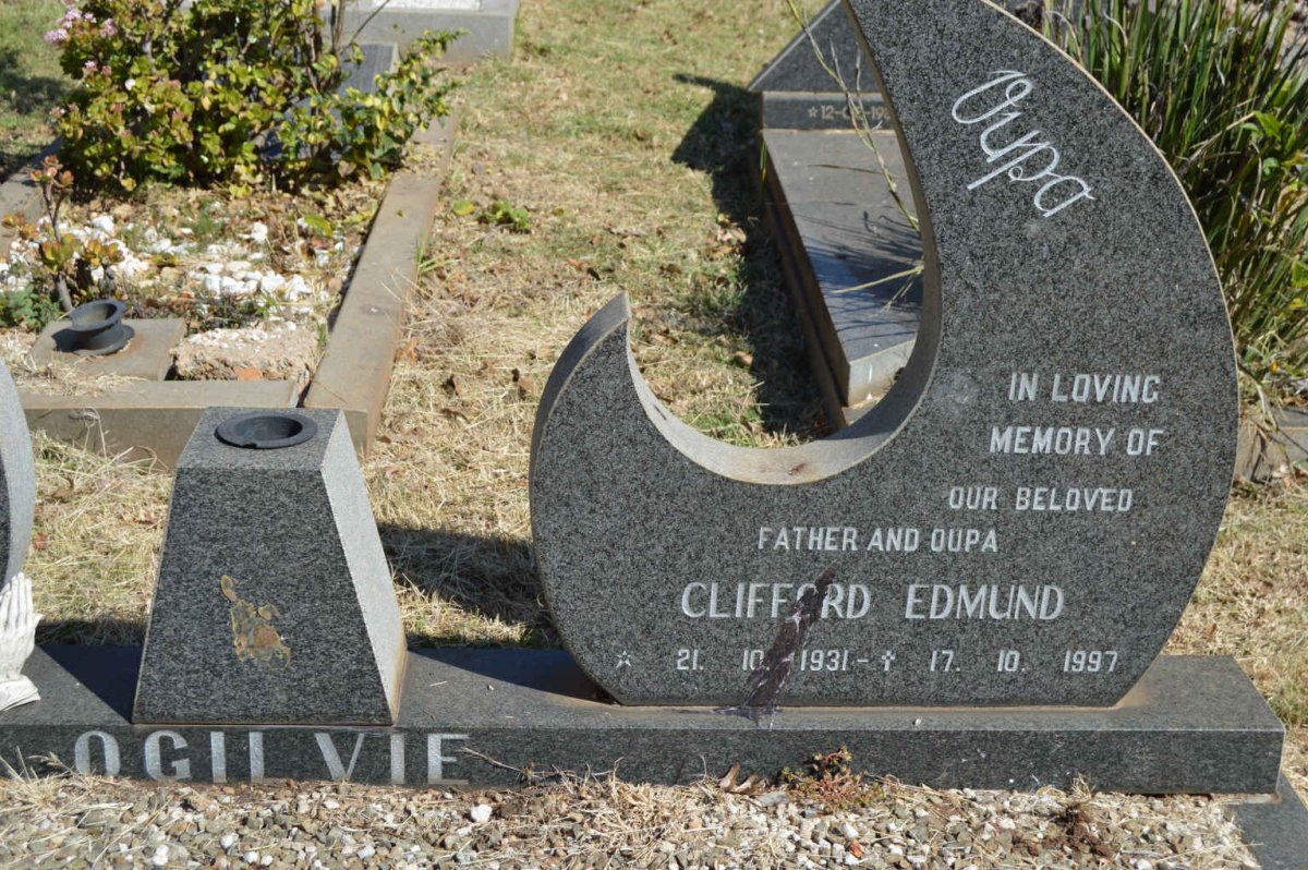 OGILVIE Clifford Edmund 1931-1997 &amp; Susanna Isabella 1938-1991 _2