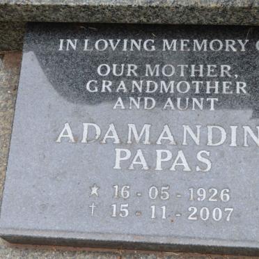 PAPAS Adamandini 1926-2007 & Rita 1947-1999 _2