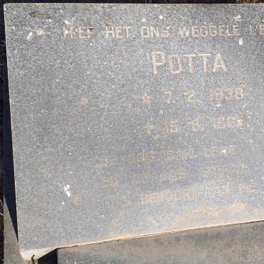 1PRETORIUS Pieter Willem -1969 :: FRAUENDORF Potta 1938-1969 _2