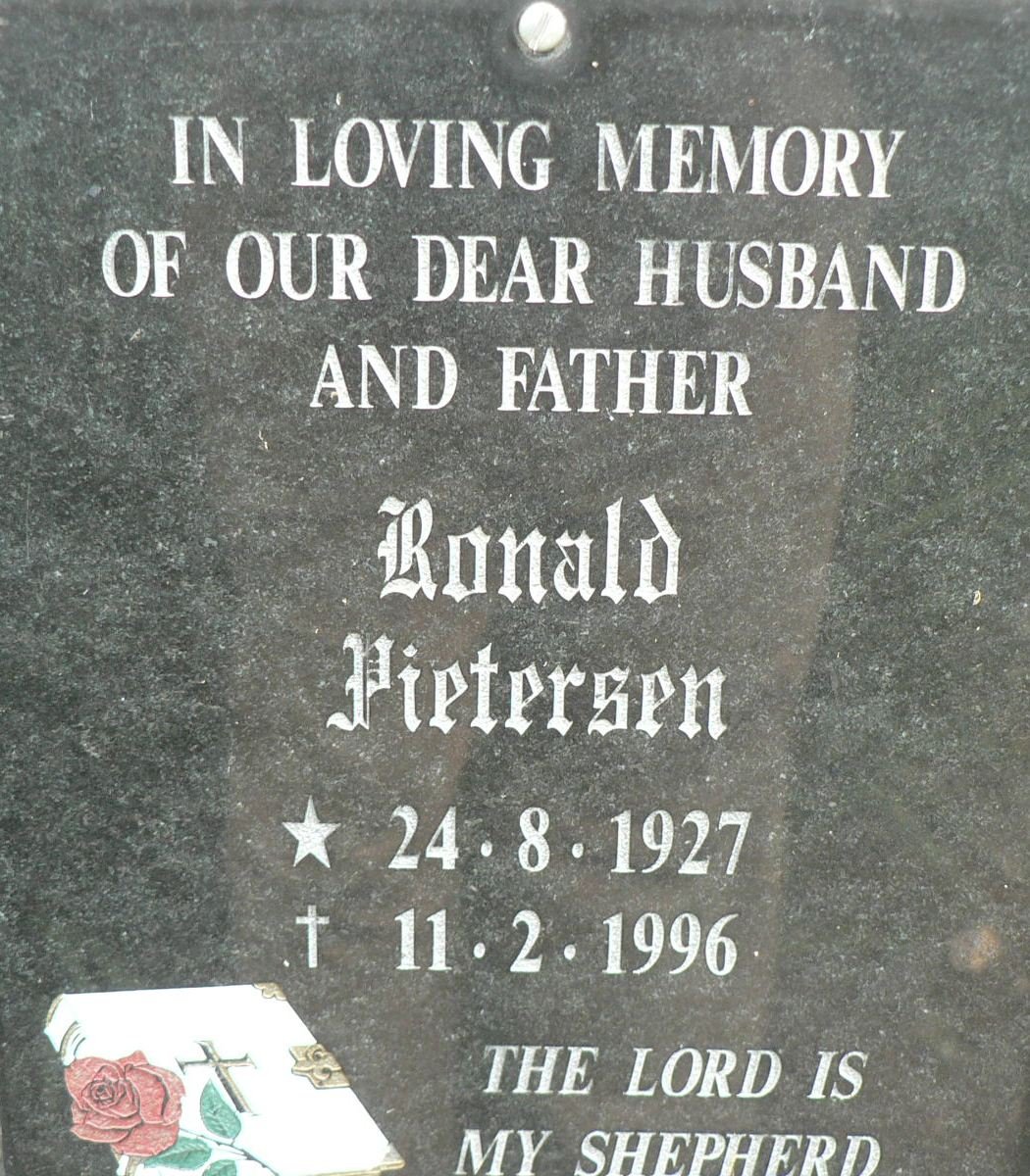 PIETERSEN Ronald 1927-1996