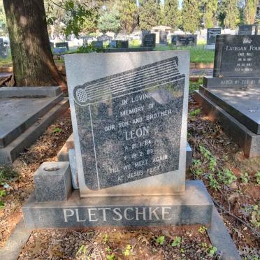 PLETSCHKE Leon 1964-1987