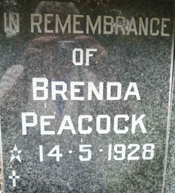 PEACOCK Brenda 1928-