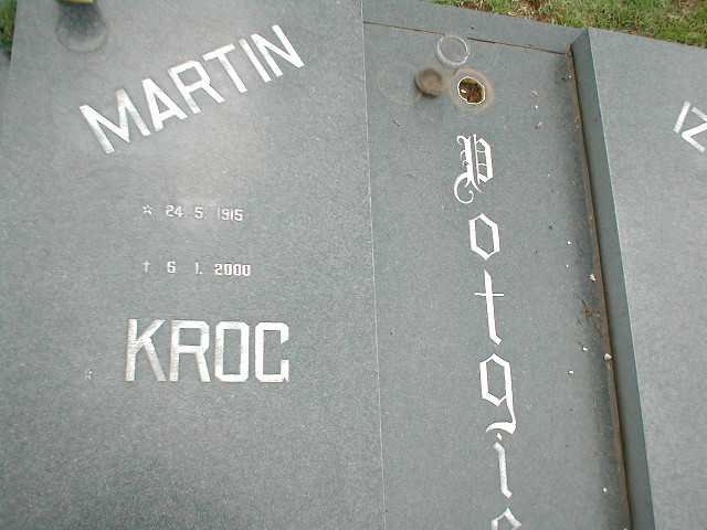 POTGIETER Martin Krog 1915-2000