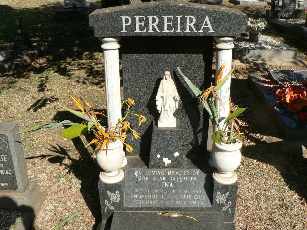 PEREIRA Ina 1973-1983