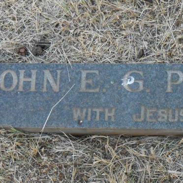 PEYTON John E.G.