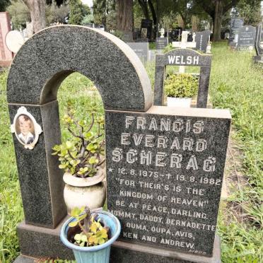 SCHERAG Francis Everard 1975-1982