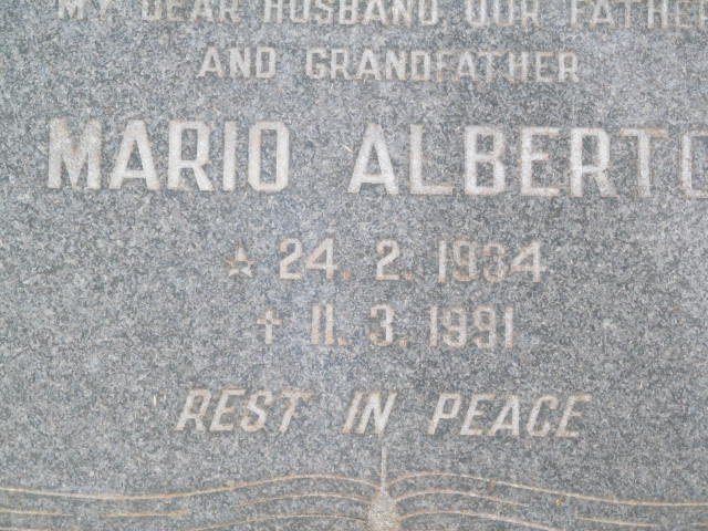 SOUZA Mario Alberto, de 1934-1991