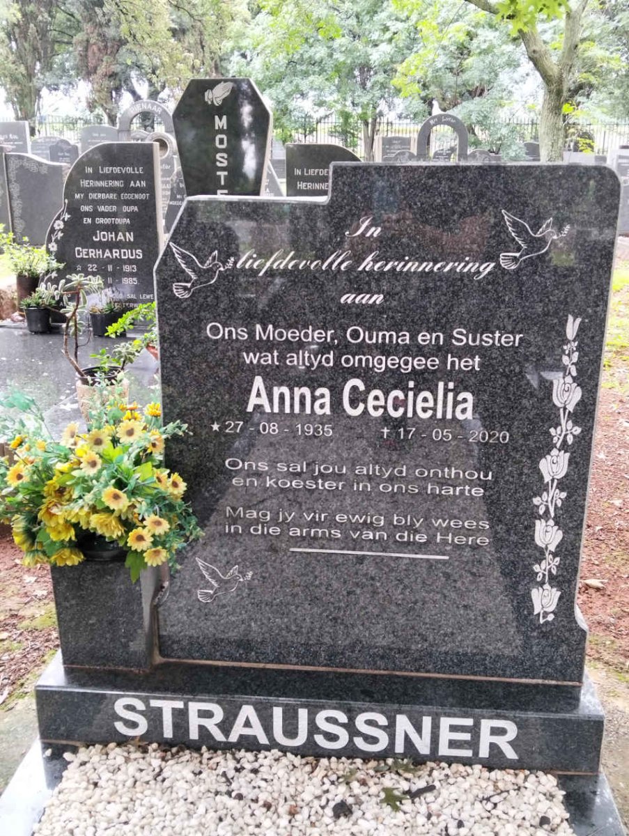 STRAUSSNER Anna Cecielia 1935-2020