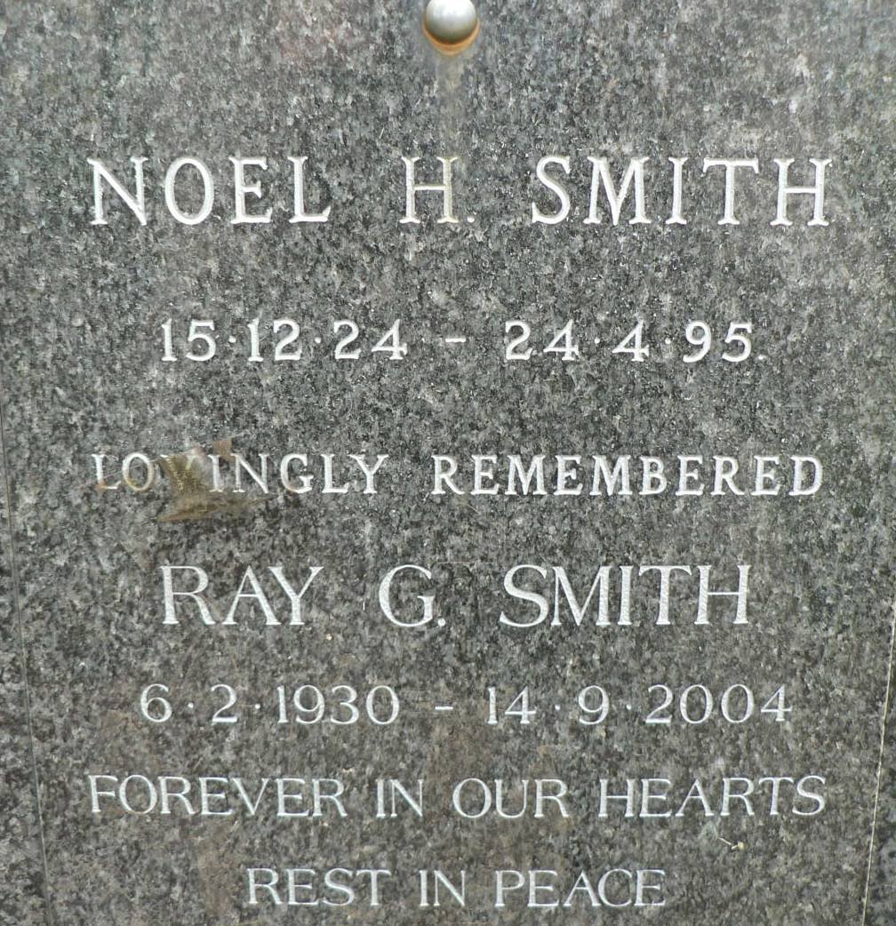 SMITH Noel H. 1924-1995 :: SMITH Ray G. 1930-2004