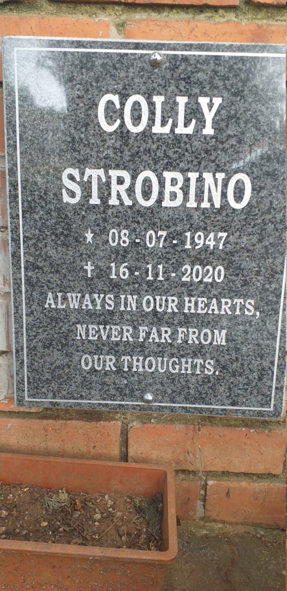 STROBINO Colly 1947-2020