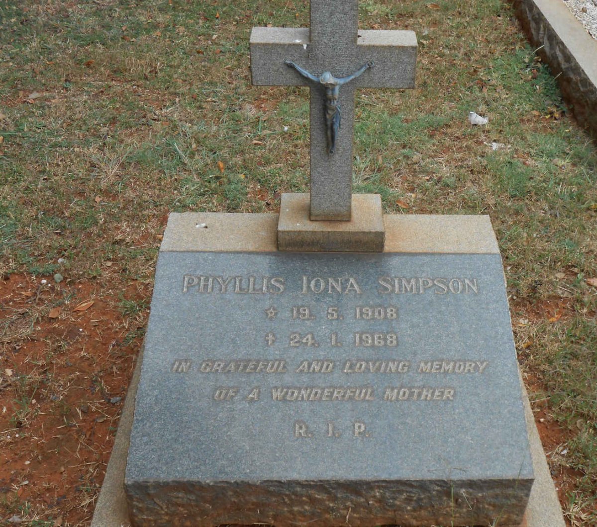 SIMPSON Phyllis Jona 1908-1968