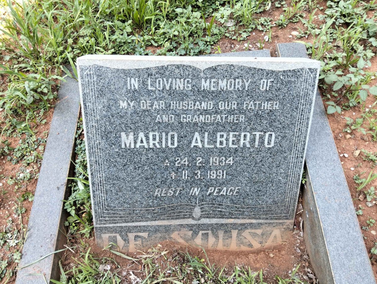 SOUSA Mario Alberto, de 1934-1991