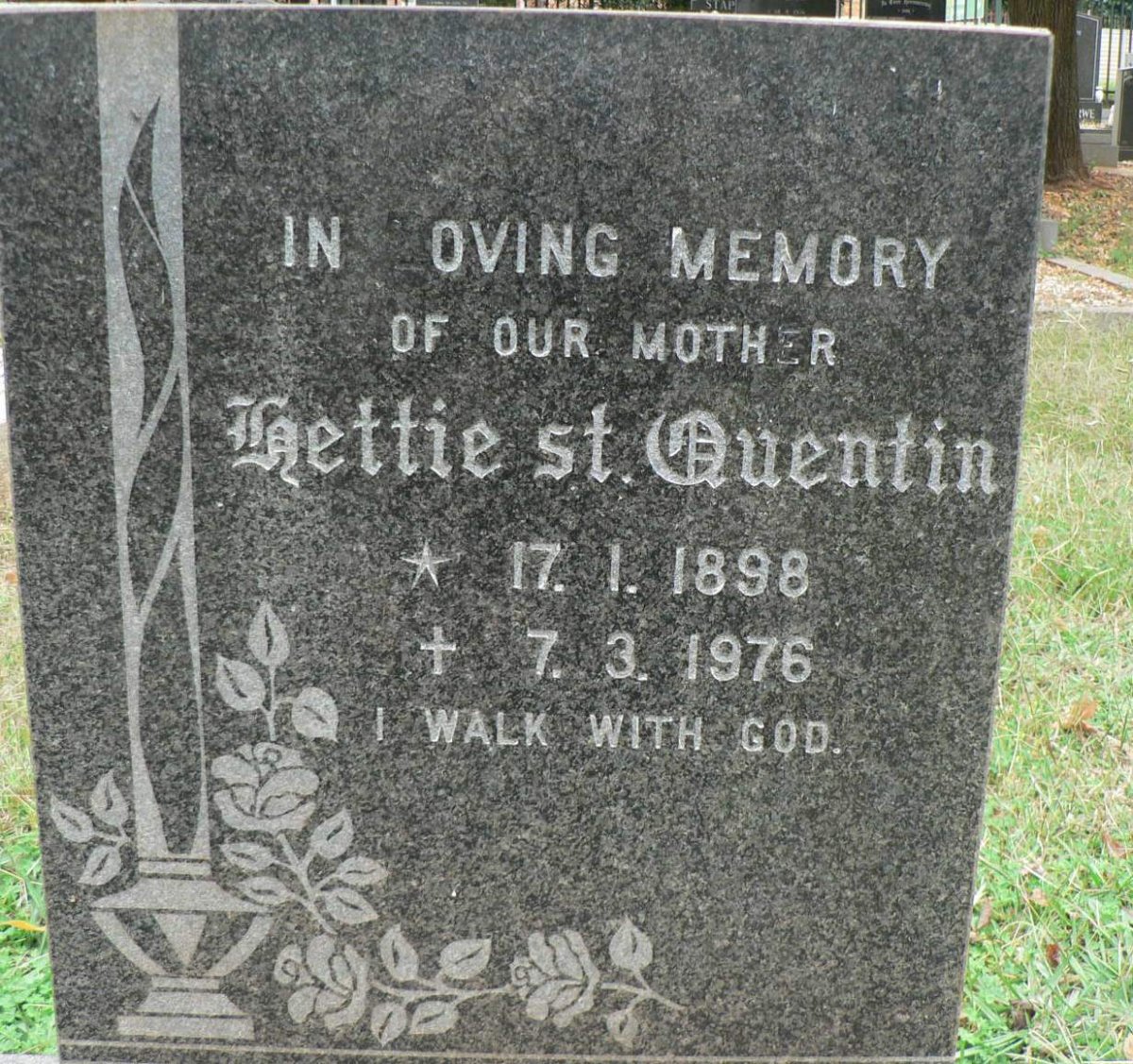ST. QUENTIN Hettie 1898-1976