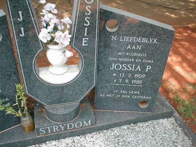 STRYDOM Jossia P. 1909-1988