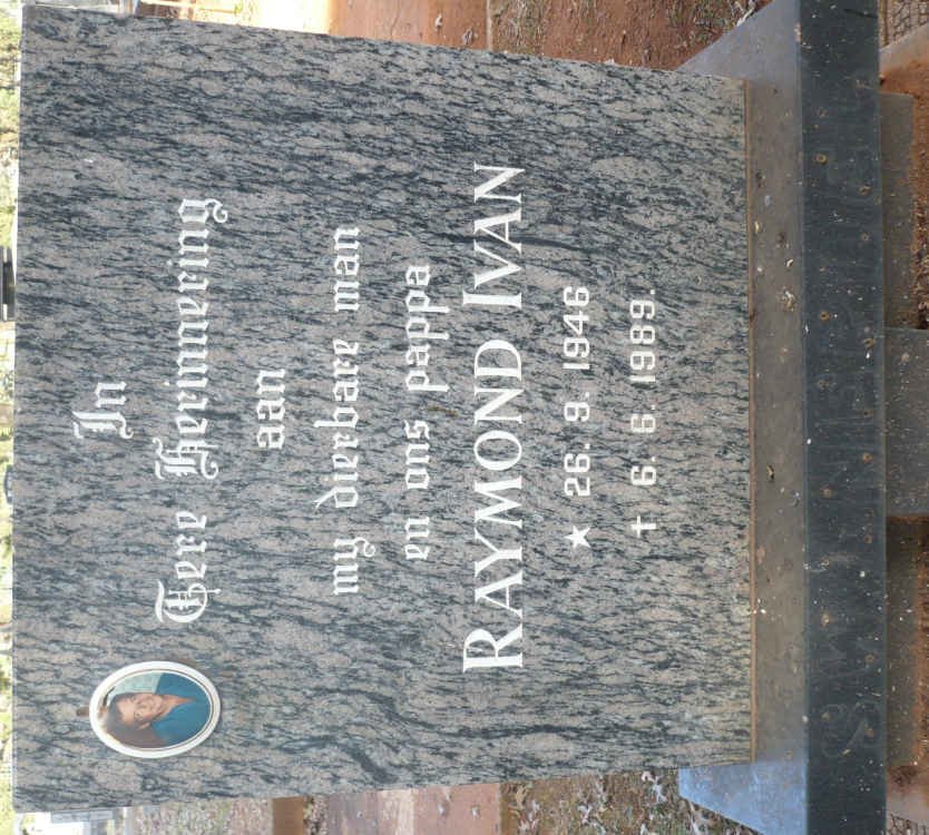 SWANEPOEL Raymond Ivan 1946-1989