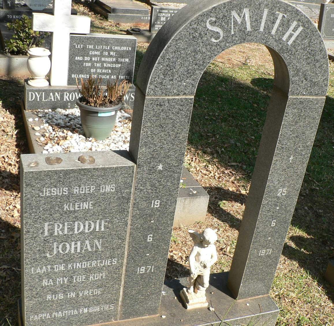 SMITH Freddie Johan 1971-1971