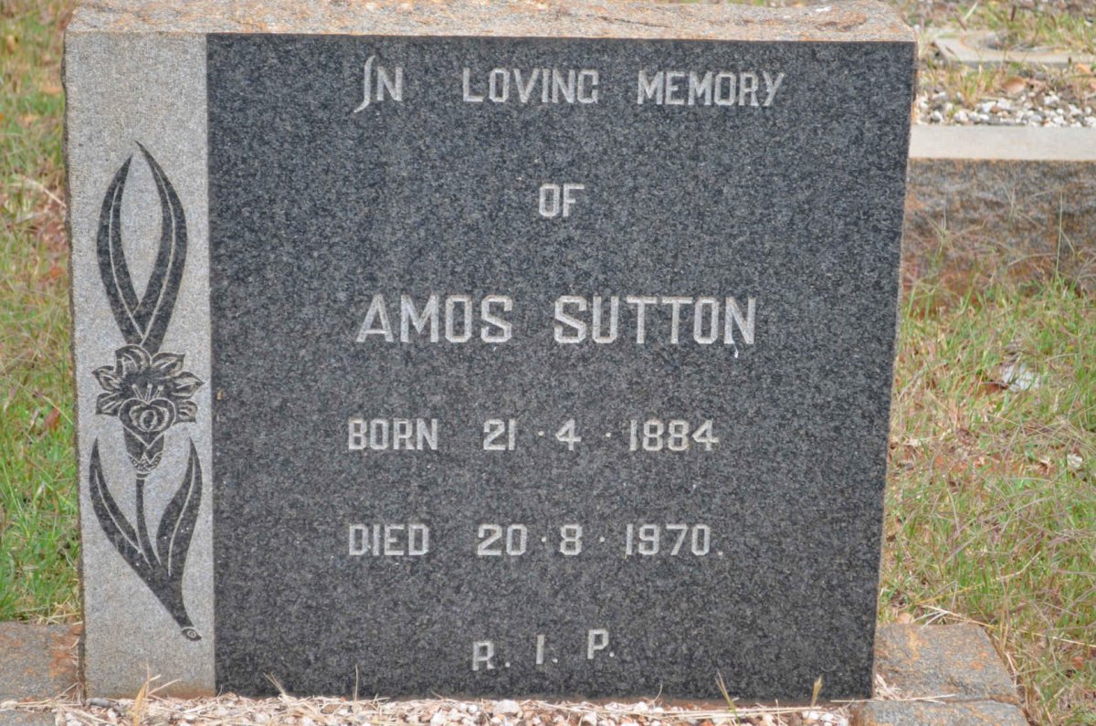 SUTTON Amos 1884-1970