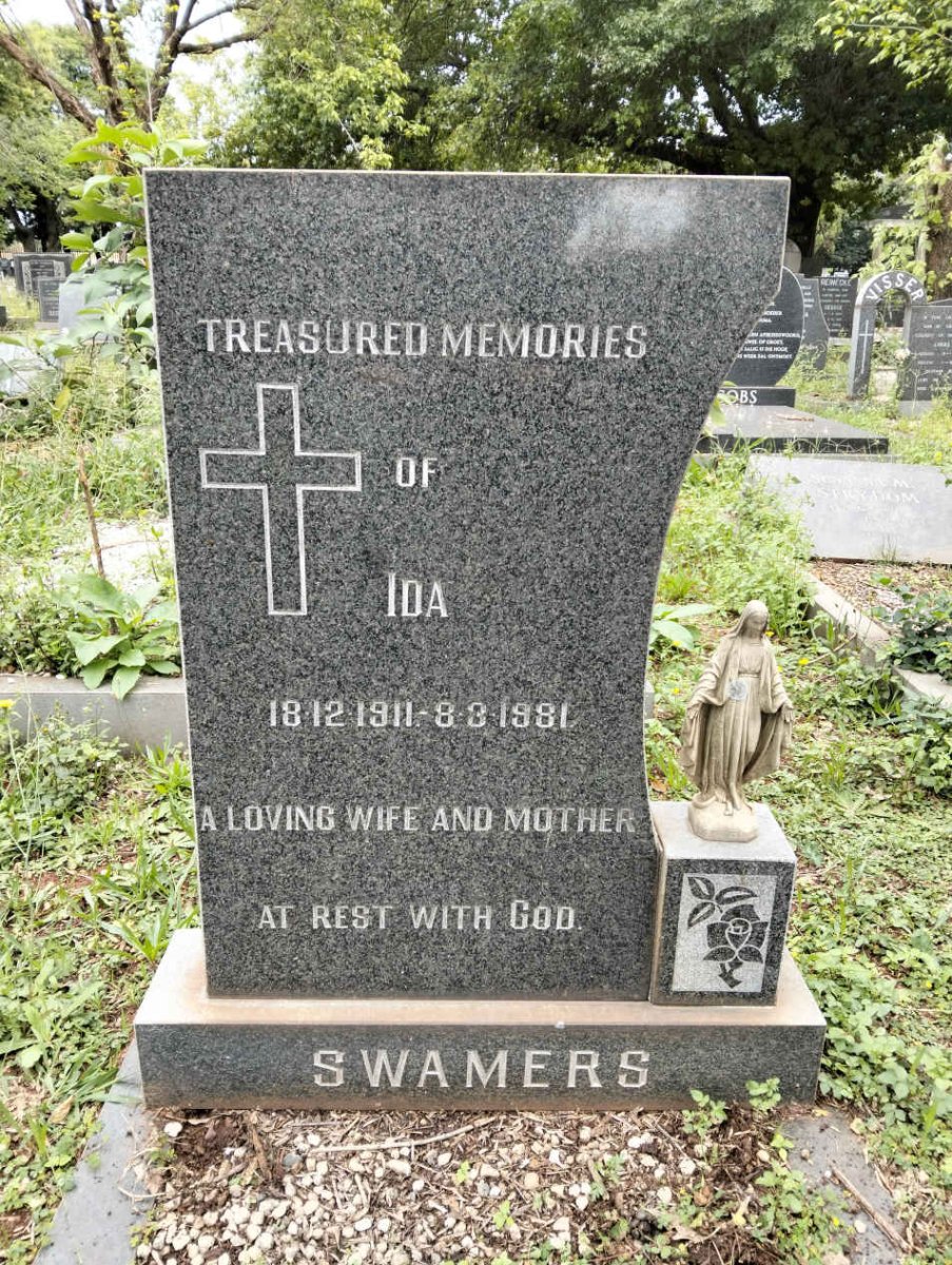 SWAMERS Ida 1911-1981